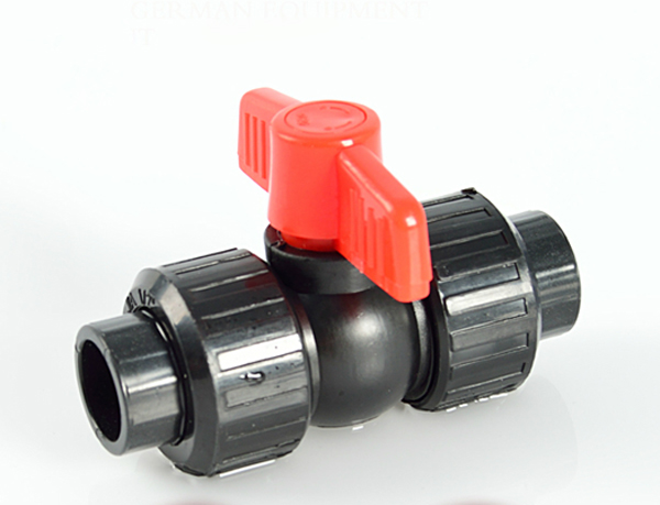 All Plastic HDPE Double Union Ball Valve