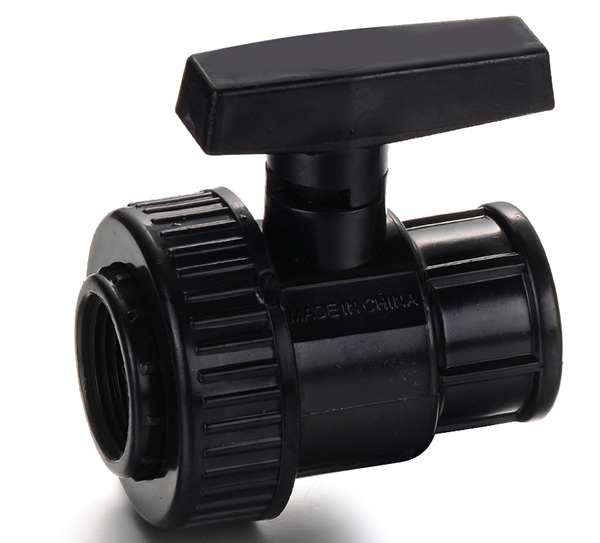 PVC Black Single Union Ball Valve