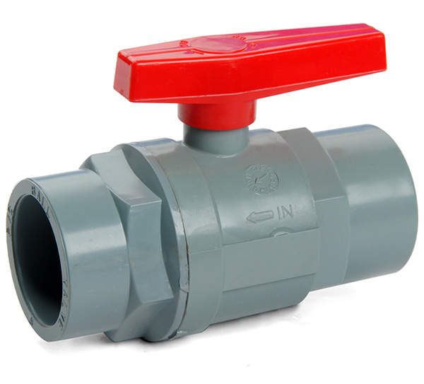 PVC Two Pieces Ball Valve-1