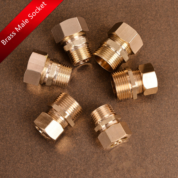 Brass Male Socket